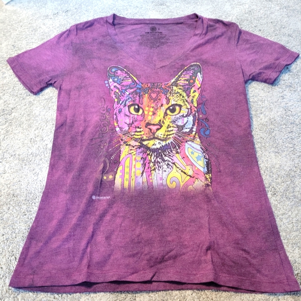 Gorgeous Mosaic Kitty Cat Tee by The Mountain Excellent